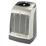 Holmes One-Touch Oscillating Heater/Fan 9-1/8w X 9-5/8d X 13-1/2h Gray Carr ....