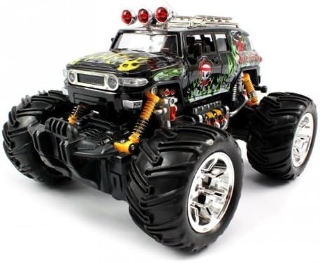 Big Size QUALITY Electric Full Function 1:16 Toyota FJ Cruiser Monster RTR RC Truck (Colors MAy Vary) QUALITY Remote Control RC Trucks w/ Working Suspension by RC Monster Trucks