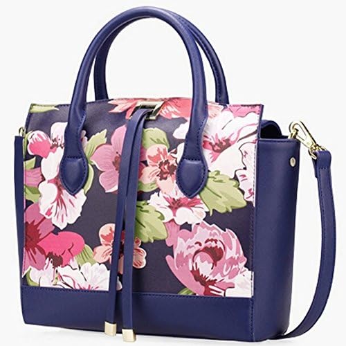 Only You Ms. Bag 2014 New Winter / Minimalist Modern Urban Fashion Style Backpack / Flowers Mobile Messenger Bag / Fashion Women Exclusive Handbag / 3820-189 (blue)