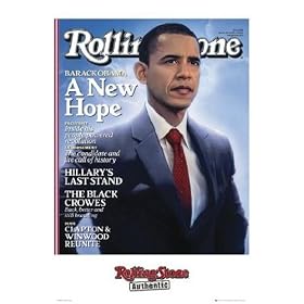 Posters: Barack Obama Poster - Rolling Stone (91 x 61 cm)
