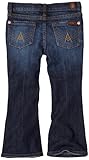 7 For All Mankind Girls 2-6X A-Pocket Slim Jean, New York Dark, 4T 7 For All Mankind Girls 2-6X A-Pocket Slim Jean, New York Dark, 4T