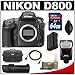 Nikon D800 Digital SLR Camera Body with Nikon SB-700 Flash + 64GB Card + Battery + Case + MB-D12 Grip + Accessory Kit