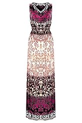 Polyester/Spandex General Print Spring Summer Shirred Open-Back Sleeveless Spaghetti Strap Maxi Dress 