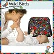 WILD BIRDS Diaper Bag Birdwatcher - Baby Bag for New Dad Father or Mom NEW Mother Baby Shower Gift Idea