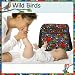 WILD BIRDS Diaper Bag Birdwatcher - Baby Bag for New Dad Father or Mom NEW Mother Baby Shower Gift Idea