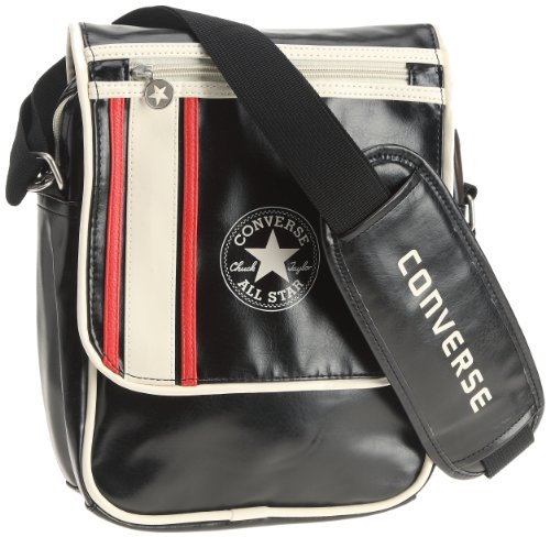 Converse Ct Mini Shoulder Bag-CT Retro, Sac &agrave; main - Noir, Synthetique