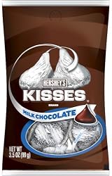 Hershey's Kisses, Milk Chocolate, 5.3-Ounce Bags (Pack of 12)