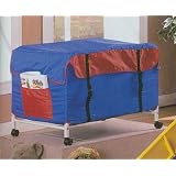 Red and Blue Multicolor Toy Storage Chest Box by 