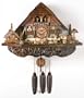 River City Clocks MD814-19 Eight Day Musical Cuckoo Clock with Dancers, Beer Drinkers Raise Mugs And Daughter Shakes Her Head, 19-Inch Tall