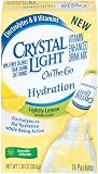 Crystal Light On the Go, Light Lemon, 1.359-Ounce Units (Pack of 4)