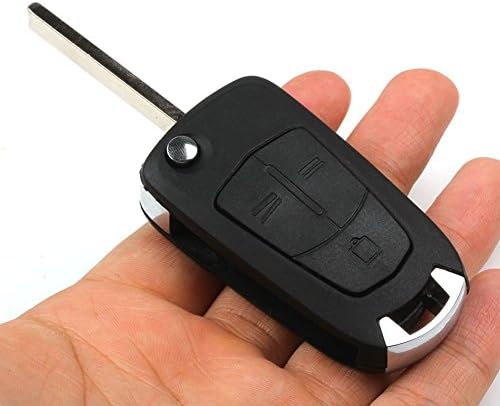 3 Buttons Uncut Flip folding Key Remote Shell Case For Vauxhall Opel Vectra C Astra H Corsa D Zafira