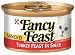 Fancy Feast Gourmet Cat Food Minced Turkey Feast in Sauce, 3-Ounce Cans (Pack of 48)