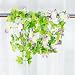 Artificial Lily Garland Silk Flower Vine Wedding Garden Decoration - Purple