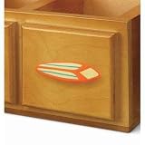Surfboard Surfs Up Surfer Beach Drawer Knob Pull