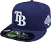 Tampa Bay Rays 2008 World Series On-Field Fitted Hat