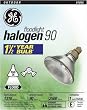 GE Halogen Indoor/Outdoor Floodlight, Miser, 90 Watts
