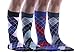 Kingly Big and Tall Large Fashion Dress Socks for Men, King Size (4 Pack, Argyles (4 Packs))