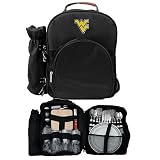 West Virginia Mountaineers Picnic Backpack - NCAA College Athletics - Fan Shop Merchandise