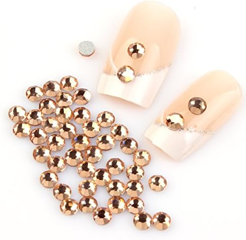 100 Pcs one Pack High Quality Factory Price Acrylic Rhinestones Round Flatback Brilliant 2.5mm