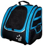  : Pet Gear I-GO2 Traveler Roller Backpack, Ocean Blue
