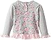 Nannette Little Girls' 2 Piece Fashion Knit Pant Set with Heather Pullover