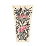 NHL Detroit Red Wings Tribal Tattoo Sleeve