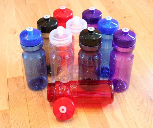 BPA Free 24oz Drink Bottles (10 Pack) Made In USA