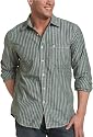 Timberland Men's Cotton Poplin Stripe Long-Sleeve Shirt