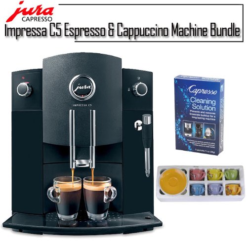 Jura Impressa C5 Espresso & Cappuccino Machine Bundle Jura Impressa C5 Espresso & Cappuccino Machine Bundle