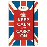 Keep Calm and Carry On Cavallini 2011 Agenda