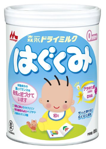 森永 ドライミルクはぐくみ 大缶850g