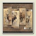 North American Collection Absorbastone Wildlife Trivet