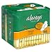 Personal Health Care : Always Ultra Thin Maxi Pads, Overnight Protection with Flexi-Wings, 14-Count Packages (Pack of 5)