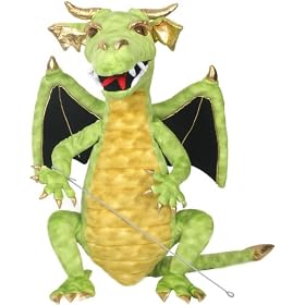 Enchanted Puppets Dragon Green