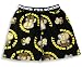 Fun Boxer - Mens 'Cartoon Monkey' Cotton Boxer Shorts, Black, Yellow