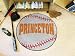Princeton Univ Baseball 29 Round Floor Mat (Rug) - Princeton Tigers NCAA College Athletics
