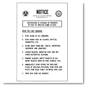 Office of Civillian Defence (Nuclear Bomb Attack) Art Poster Print - 24x36
