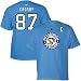 Reebok Pittsburgh Penguins #87 Sidney Crosby Light Blue Vintage Player T-shirt