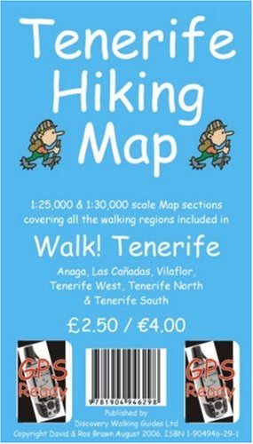 City Travel Guides Discounted   : Tenerife Hiking Map