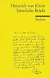 S�mtliche Briefe