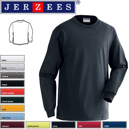 JERZEES Heavyweight Blend Long Sleeve Tee