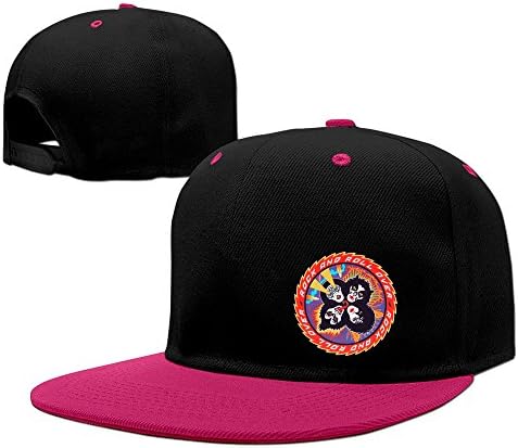 Hot Topic Kiss Band Rock And Roll Snapback Cap Baseball Hat For Unisex Adjustable One Size Fit All Pink