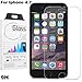 iPhone 6 Screen Protector, Sztrokia Premium High Definition Tempered Glass for 4.7 inch iPhone 6 6s, 9H Hardness+2.5D Curved Edge+Bubble Free,Retail Package