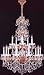 LAMPS BEAUTIFUL Madrid Fifteen Light Crystal Chandelier by James R. Moder--Excellent customer service--see our feedback.