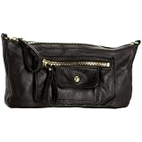 Linea Pelle Womens Dylan 40961A Crossbody Clutch