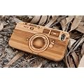 [MADE FROM RAW WOOD] Bambus-Schutzh�lle/Tasche/Etui/Case f�r iPhone 4/4S + Gratis Displayschutz Folie (M9 Kamera) von SigniCASE