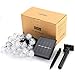 Wedna Solar Outdoor String Lights 20ft 30 LED Warm White Crystal Ball Globle Christmas Fairy Lights for Holiday, Party, Garden Path, Homes Decoration