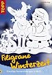 Filigrane Winterzeit. Einteilige Fensterbilder ganz in Wei�