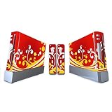 WAVE Design Wii Console + 2 Remotes Vinyl Skin Decal Cover Sticker Protector (Matte Finish)