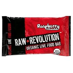 Raw Revolution Organic Live Food Bars, Raspberry and Chocolate, 2.2-Ounce Bars (Pack of 12)